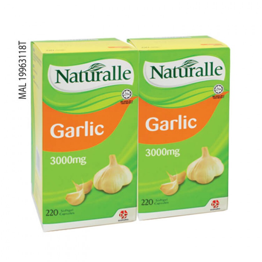 NATURALLE GARLIC 3000MG 220'S+220S